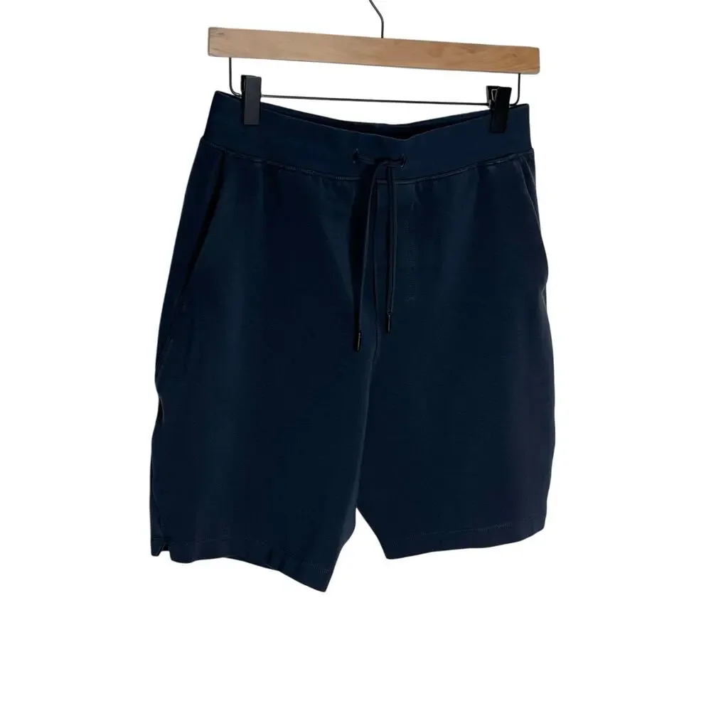 Lululemon City Sweat Shorts Mens Small Gray Drawstring Sweat Athletic Casual
